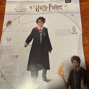 Harry Potter costume boys size large, 10–12